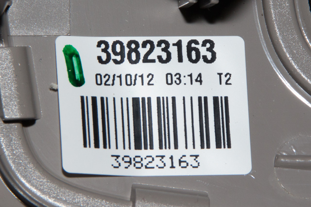 Taklyspanel til Volvo V60 2010-2013 (Type I, Fase 1)  (VOLVO|39823163|)