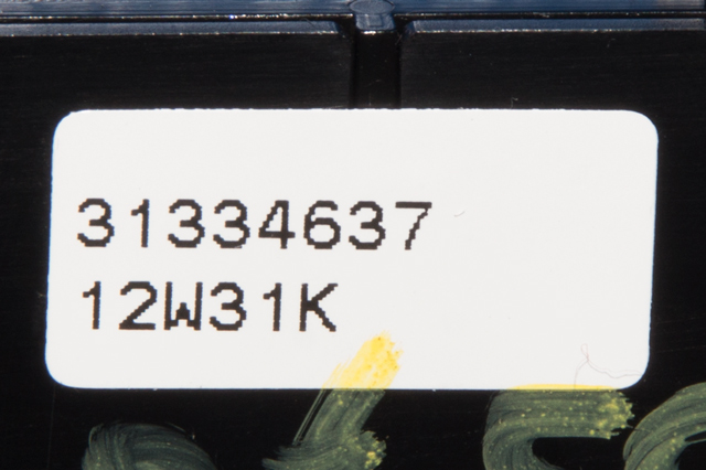Bryter elektrisk håndbrekk/parkbrems til Volvo V60 2010-2013 (Type I, Fase 1)  (VOLVO|31334637|)