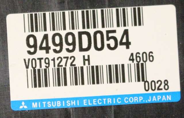 Styreenhet batteri hybrid (BMS - Battery Management System) til Mitsubishi Outlander 2012-2015 (Type III, Fase 1)  (MITSUBISHI|9499D054|)