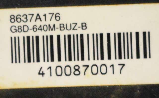 Styreenhet diverse til Mitsubishi Outlander 2012-2015 (Type III, Fase 1) (MITSUBISHI|8637A176|)
