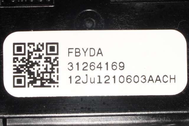 Bryter visker til Volvo V60 2010-2013 (Type I, Fase 1) (VOLVO|31264169|)