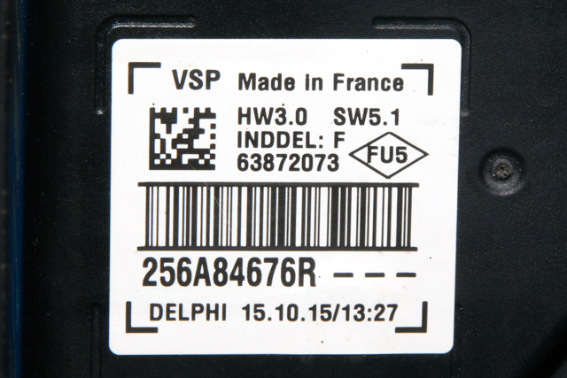 Horn/signalhorn til Renault Zoe 2013-2019 (Fase 1)  (RENAULT|256A 84676R|)