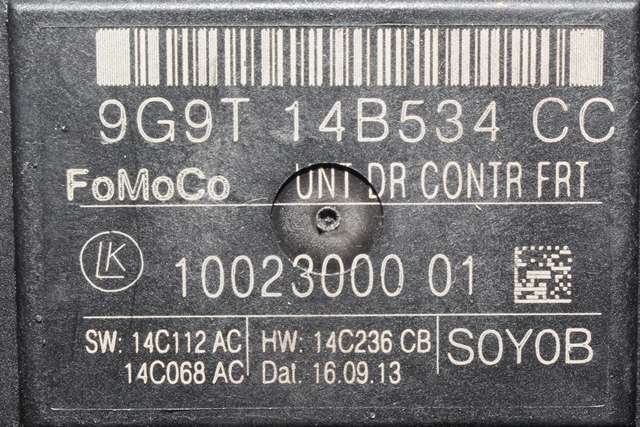 Styreenhet dør venstre bak til Volvo XC60 2008-2013 (Type I, Fase 1) (FORD|9G9T-14B534-CC|)