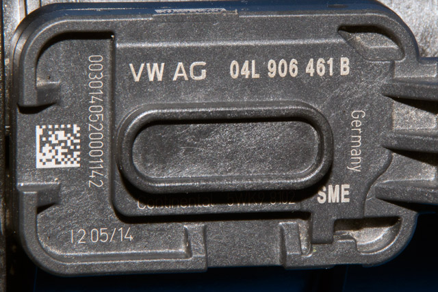 Luftmengde/luftmassemåler til VW Golf VII 2012-2017 (Fase 1) (VAG|04L 906 461 B|)
