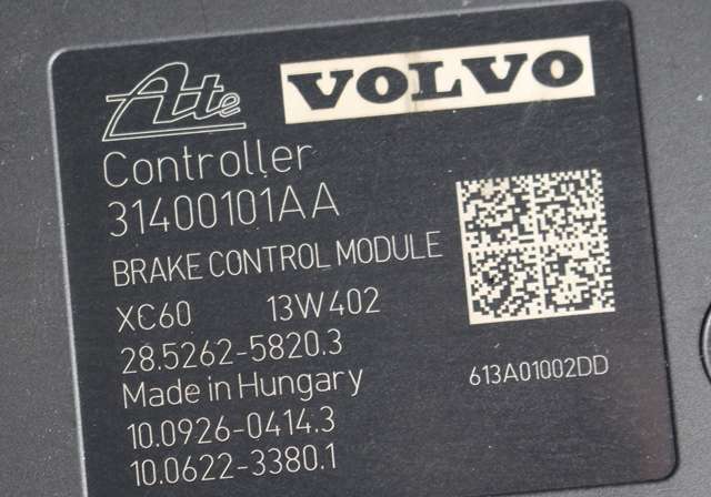 ABS sentral til Volvo XC60 2008-2013 (Type I, Fase 1)  (VOLVO|P31400101|)