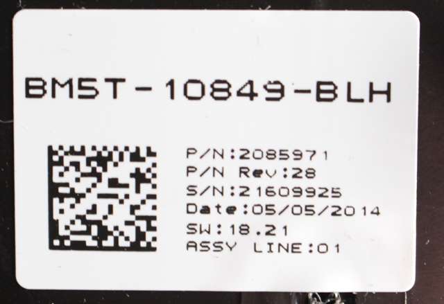 Instrumentpanel til Ford Focus 2011-2014 (Type III, Fase 1)  (FORD|BM5T-10849-BLH|)