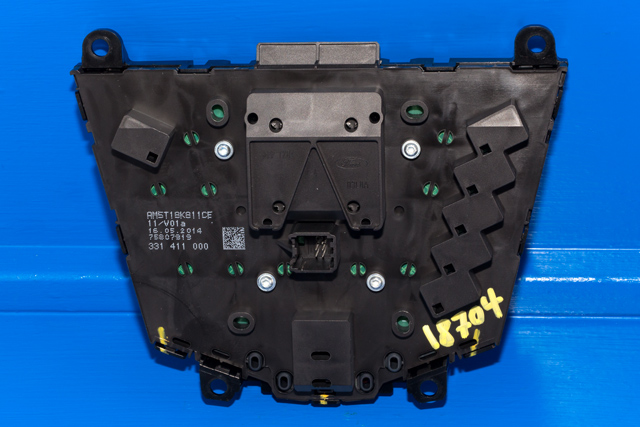 Bilstereo navigasjon betjeningspanel til Ford Focus 2011-2014 (Type III, Fase 1) (FORD|AM5T-18K811-CE|)