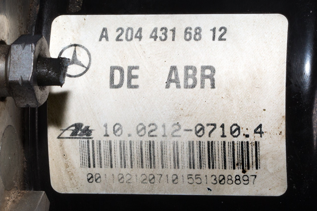 ABS sentral til Mercedes GLK 2008-2015 (X204) (X204) (MERCEDES|A 204 431 68 12|)