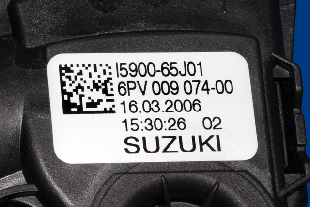 Pedal gass til Suzuki Grand Vitara 2005-2015 (Type III)  (HELLA|6PV 009 074-00|I5900-65J01|)