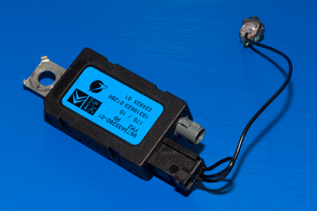Antenne forsterker til Peugeot 208, 2012-2019 (Type I)  (PEUGEOT|96 734392 80)