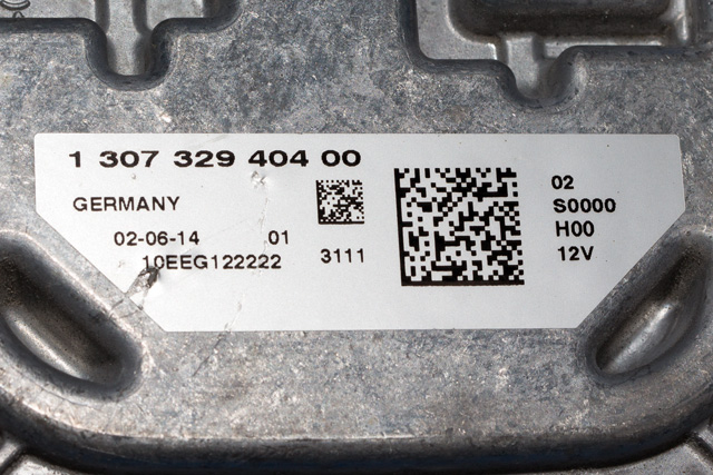 Styreenhet xenon/ballast til Peugeot 308 2013-2021 (Type II) (AUTOMOTIVE|1 307 329 40400|)