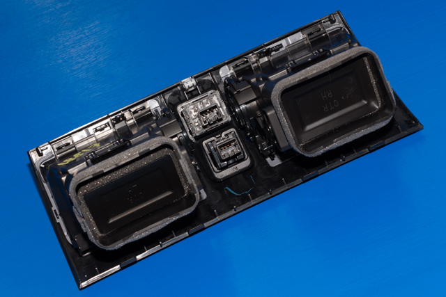 Dashbord friskluftdyse midtkonsoll til Subaru XV 2012-2017 (Type I)  