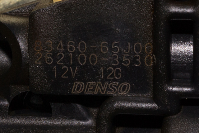 Ruteheis venstre foran til Suzuki Grand Vitara 2005-2015 (Type III)  (DENSO|262100-3530|83460-65J00|)