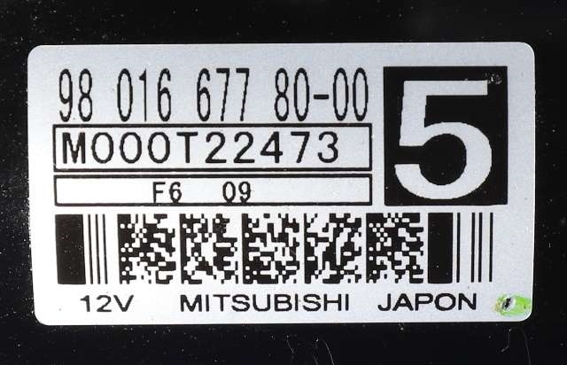 Starter diesel til Peugeot 3008 2016-->> (Type II)  (MITSUBISHI|M000T22473|98 016677 80|)
