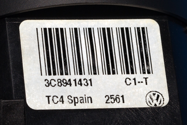 Bryter lys til VW Golf VI 2008-2012  (VAG|3C8 941 431|)