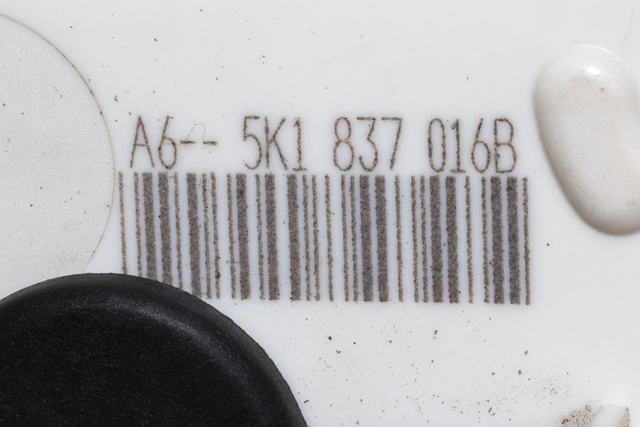 Låsekasse høyre foran til VW Golf VI 2008-2012  (VAG|5K1 837 016 B|)