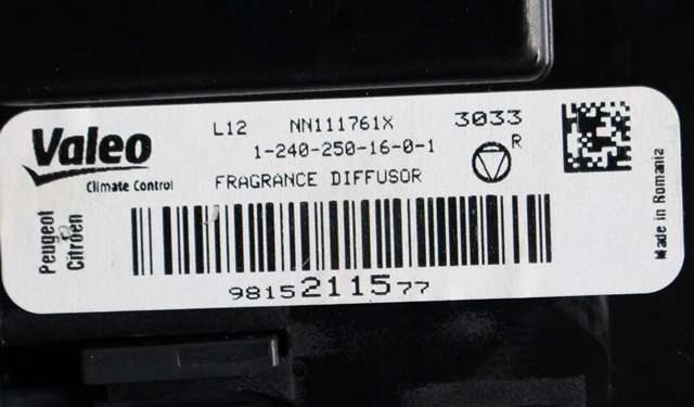 Varmeapparat diverse til Peugeot 3008 2016-->> (Type II)  (PEUGEOT|98 152115 77|)
