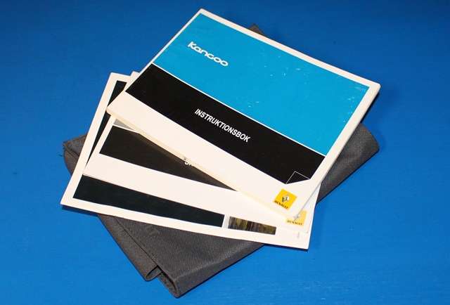 Instruksjonsbok til Renault Kangoo, 2008-2021 (Type II)