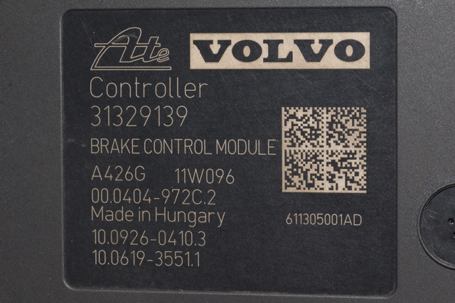 ABS sentral til Volvo V70 2007-2013 (Type III, Fase 1)  (VOLVO|P31329139|)