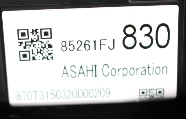 Instrument kjørecomputer til Subaru XV 2012-2017 (Type I) (SUBARU|85261-FJ830|)