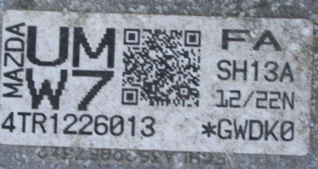 Girkasse automat til Mazda 3 2013-2016 (Type III, Fase 1)  