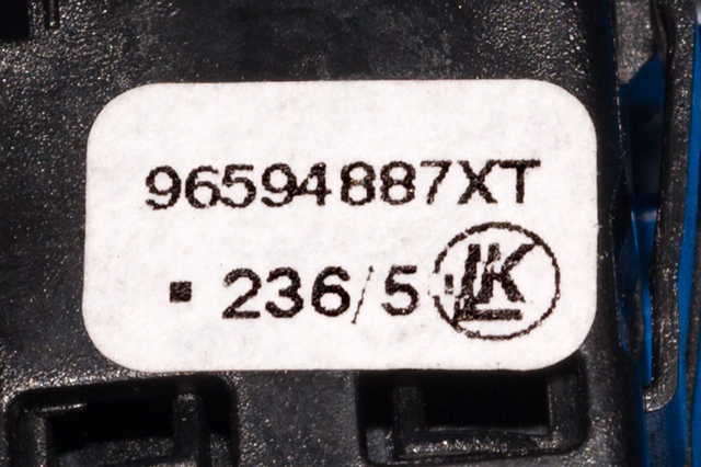 Bryter diverse til Peugeot Partner 2015-2019 (Type II, Fase 2)  (PEUGEOT|96 594887 XT|)