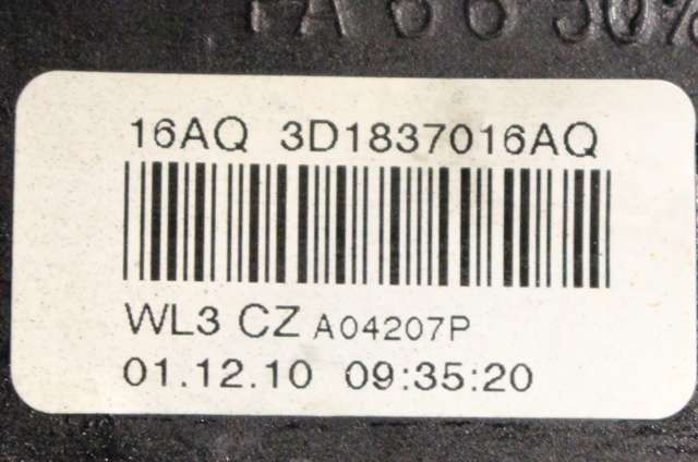 Låsekasse høyre foran til VW Caddy 2010-2015 (Type III, Fase 2)  (VAG|3D1 837 016 AQ|)