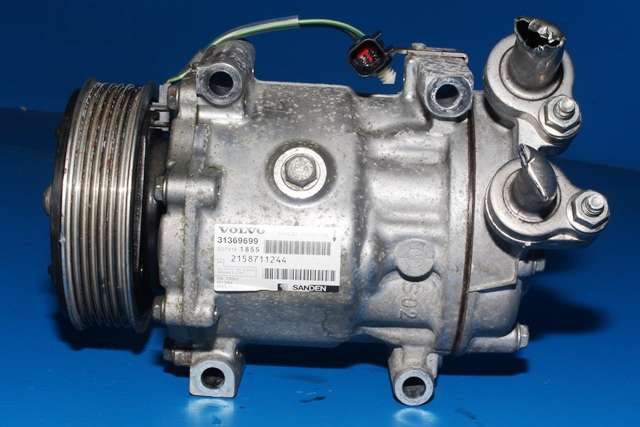 Aircondition kompressor til Volvo V60/V60 CC 2013-2018 (Type I, Fase 2)  (SANDEN|1855|31369699|)