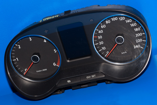 Instrumentpanel til VW Polo, 2009-2014 (Type V, Fase 1)  (VDO|A2C53376828)