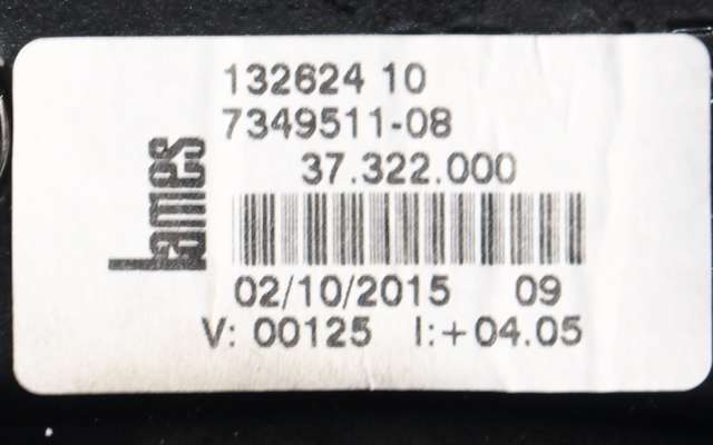 Ruteheis venstre bak til BMW X1 2015-2022 (F48) (F48) (BMW|7 349 511|)