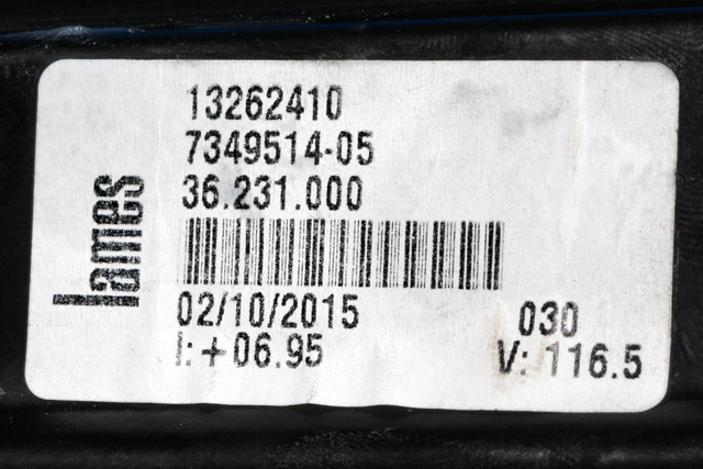 Ruteheis høyre foran til BMW X1 2015-2022 (F48) (F48) (BMW|7 349 514|)