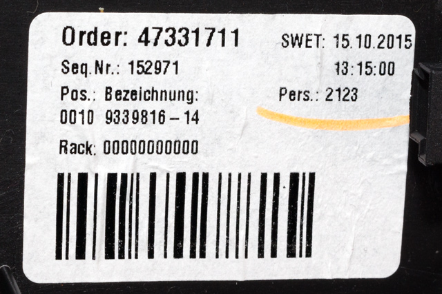 Hanskerom til BMW X1 2015-2022 (F48) (F48) (BMW|9 339 816|)