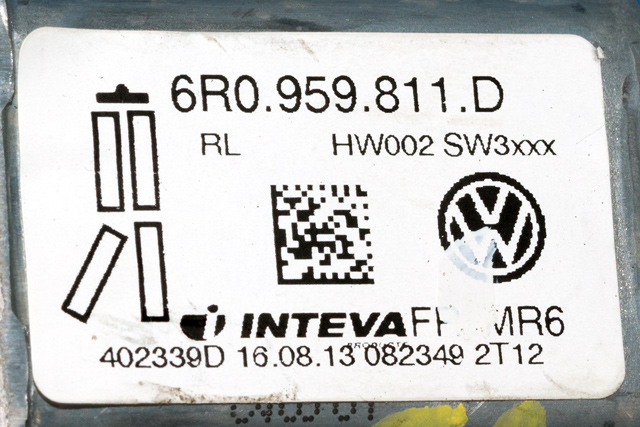 Ruteheis venstre bak til VW Amarok 2010-2016 (Type I, Fase 1)  (VAG|6R0 959 811 D|)