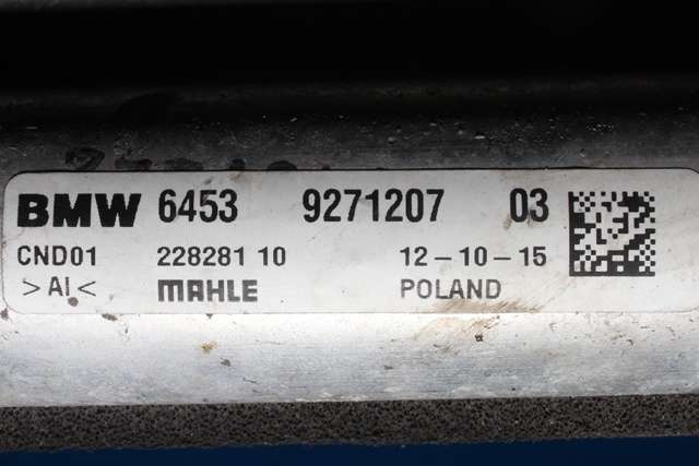 Aircondition radiator til BMW X1 2015-2022 (F48) (F48) (BMW|64.53-9 271 207|)