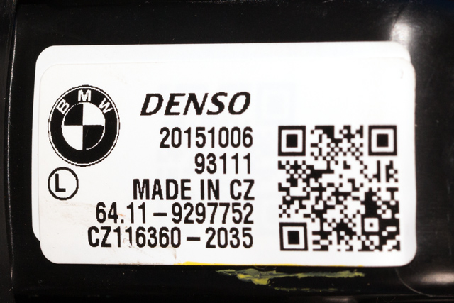 Varmeapparat motor til BMW X1 2015-2022 (F48) (F48) (BMW|9 297 752|)