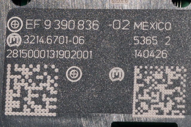 Bryter elektrisk håndbrekk/parkbrems til BMW X1 2015-2022 (F48) (F48) (BMW|9 390 836|)
