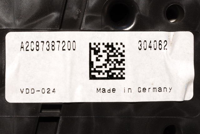 Instrumentpanel til Škoda Octavia 2013-2016 (Type III, Fase 1)  (VAG|5E0 920 759|)