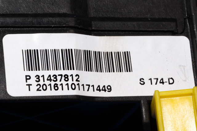 Girstang/girvelger automat til Volvo XC60 2014-2017 (Type I, Fase 2)  (VOLVO|31437812|)