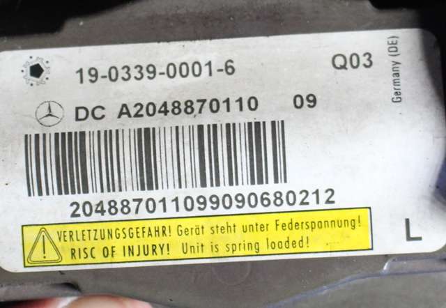 Panserhengsler til Mercedes E-Klasse, Coupe/Cab 2009-2013 (Fase 1) (C207) (C207) (MERCEDES|A 204 887 01 10|)