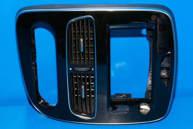 Dashbord friskluftdyse midtkonsoll til Renault Clio, 2016-2019 (Type IV, Fase 2)