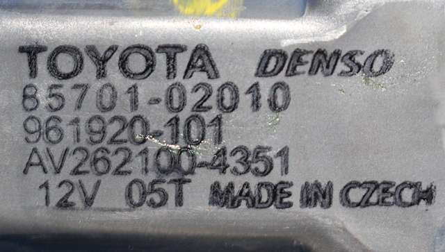 Ruteheis venstre bak til Toyota Auris 2015-2019 (Type II, Fase 2)  