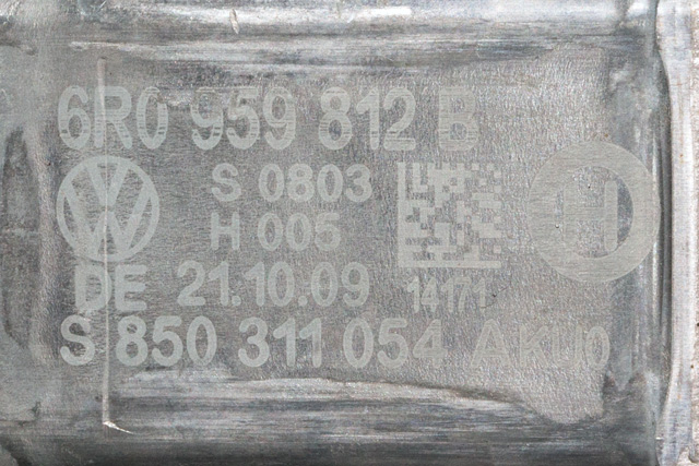 Ruteheis høyre bak til VW Polo 2009-2014 (Type V, Fase 1)  (VAG|6R0 959 812 B|)
