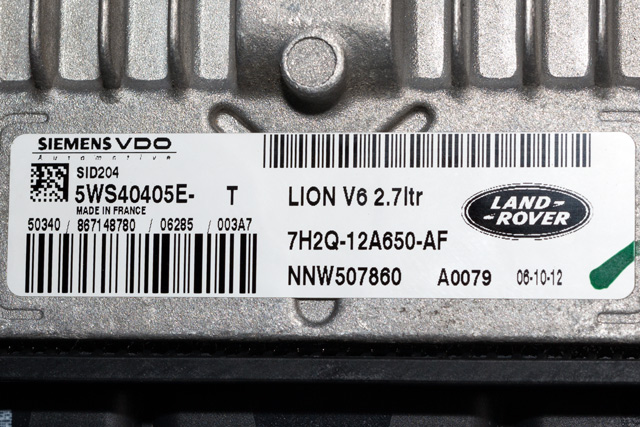 Styreenhet motor til Land Rover Range Rover Sport 2005-2013  (SIEMENS|5WS40405E|NNW507860|)