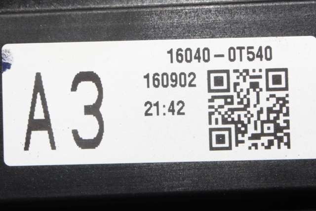 Kjølevifte til Toyota Auris 2015-2019 (Type II, Fase 2) (DENSO|422750-4594|16040-0T540|)