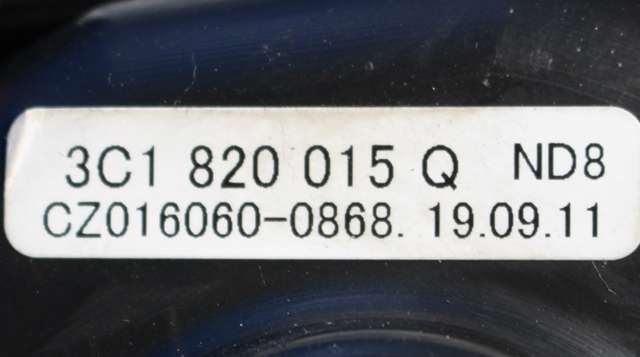 Varmeapparat motor til Škoda Yeti 2009-2013 (Fase 1)  (VAG|3C1 820 015 Q|)