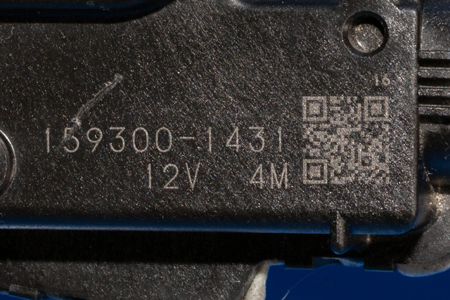 Viskermotor frontrute komplett m/overføring til Mazda 6 2010-2013 (Type II, Fase 2) (DENSO|159300-1431|)