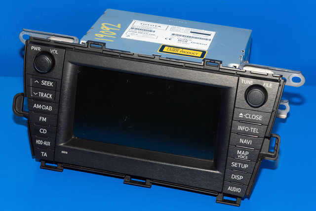 Bilstereo navigasjon til Toyota Prius, 2009-2016 (Type III) (COMBI) (COMBI) (TOYOTA|86120-47400)