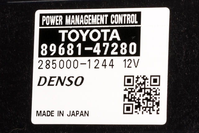Styreenhet diverse til Toyota Prius +7 2012-2020 (Type III) (stasjonsvogn) (stasjonsvogn) (DENSO|285000-1244|89681-47280|)