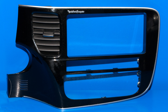 Dashbord friskluftdyse midtkonsoll til Mitsubishi Outlander, 2012-2015 (Type III, Fase 1)