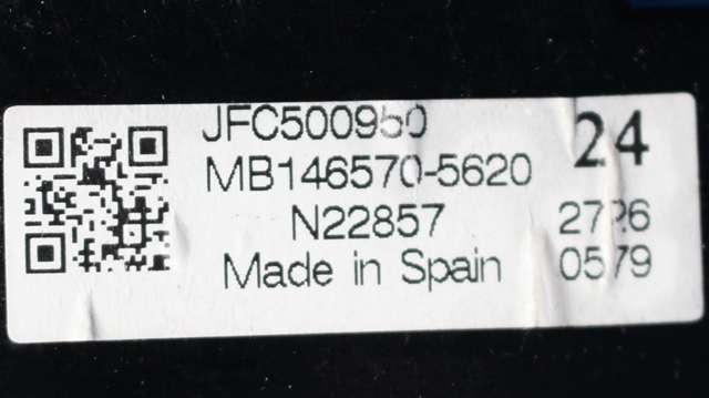 Varmeapparat betjening til Land Rover Range Rover Sport 2005-2013 (LAND ROVER|JFC500950|)